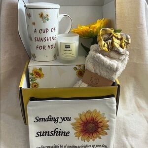 Sunflower 'A Cup of Sunshine for You' Gift Bundle